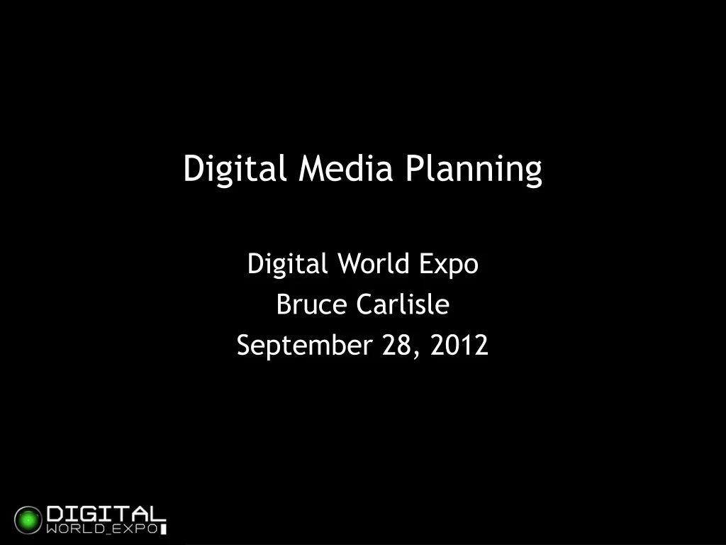 digital media planning