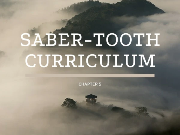Saber-Tooth Chapter 5 DM Hinson