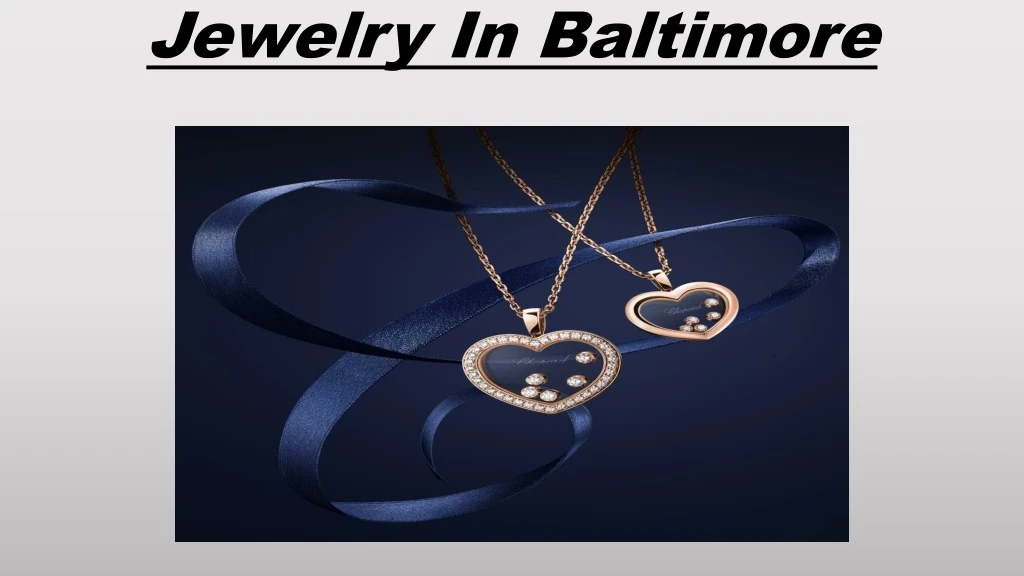 jewelry in baltimore