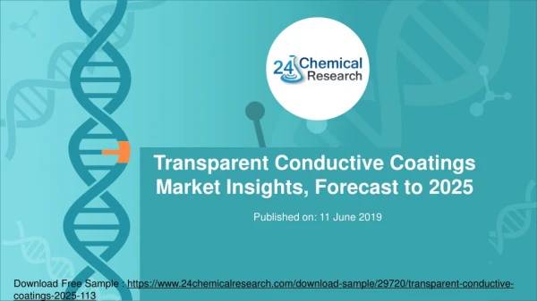 Transparent conductive coatings market insights, forecast to 2025