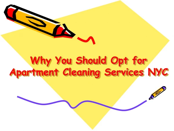 Why You Should Opt for? | Apartment Cleaning Services NYC