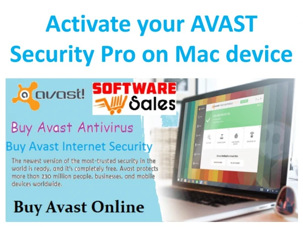 Activate Your Avast Security Pro On Mac Device