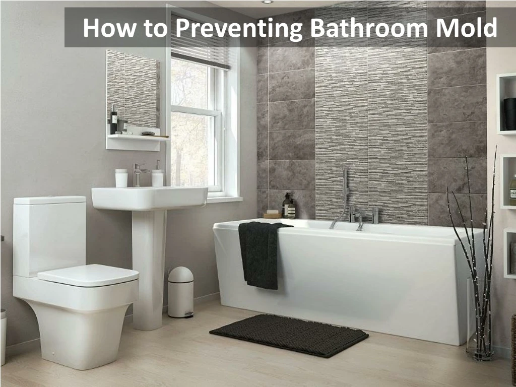 how to preventing bathroom mold