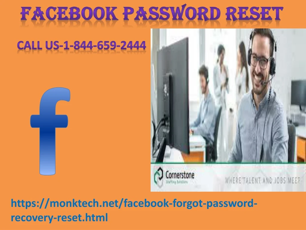 facebook password reset