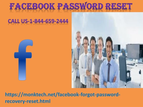 Speak to our executives and know the guidelines to Facebook Password Reset 1-844-659-2999