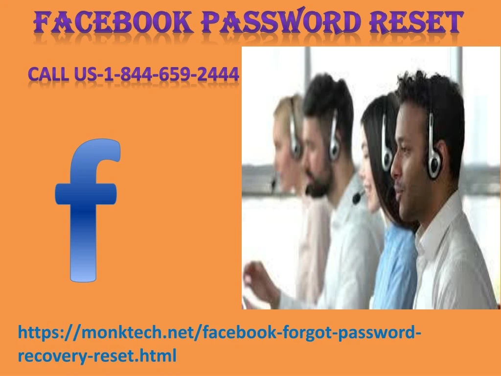 facebook password reset