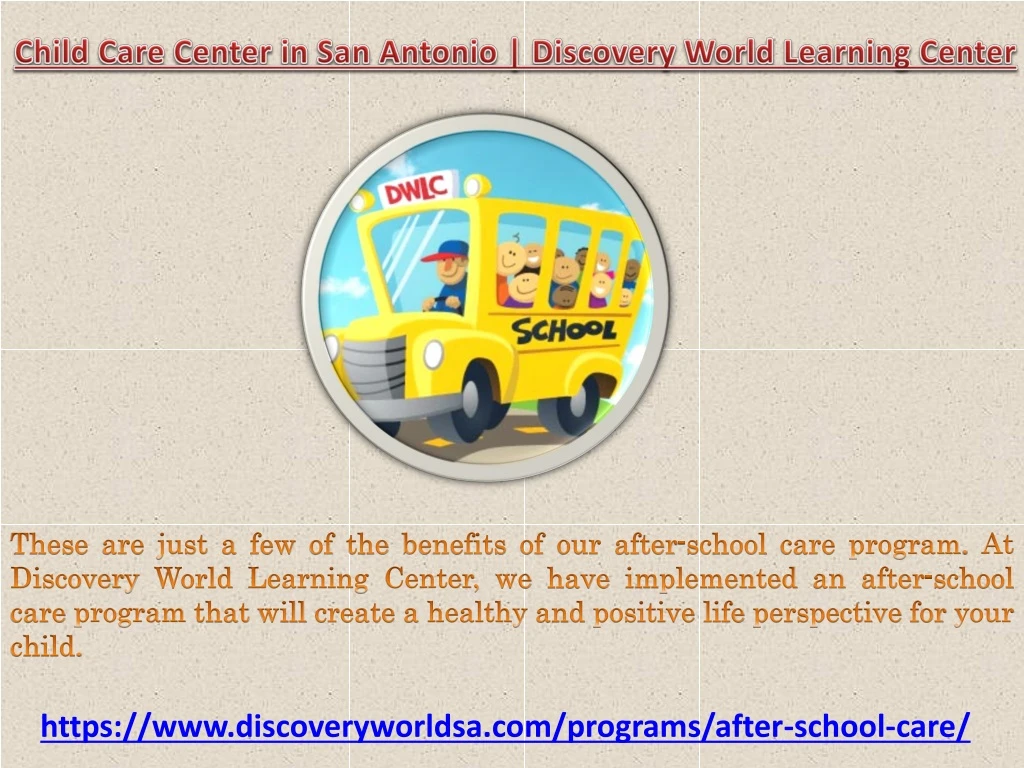 child care center in san antonio discovery world
