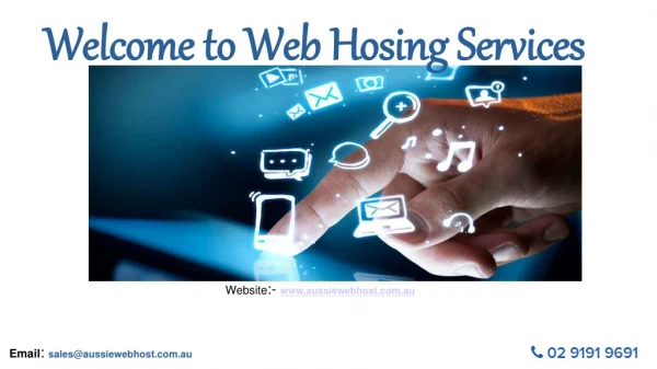 A Web Hosting Services in Australia
