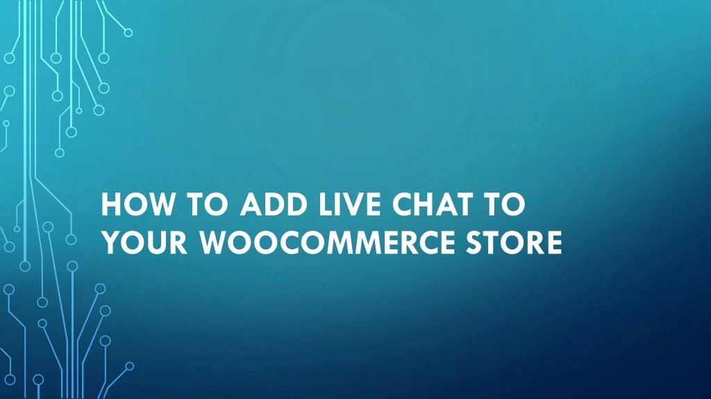 how to add live chat to your woocommerce store