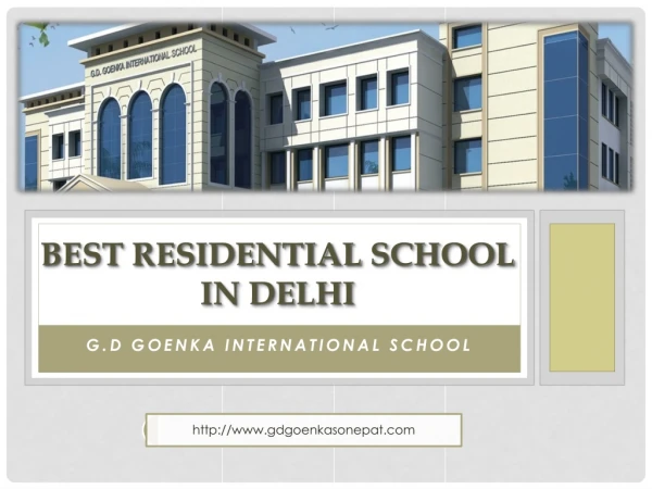 Best Residential School in Delhi