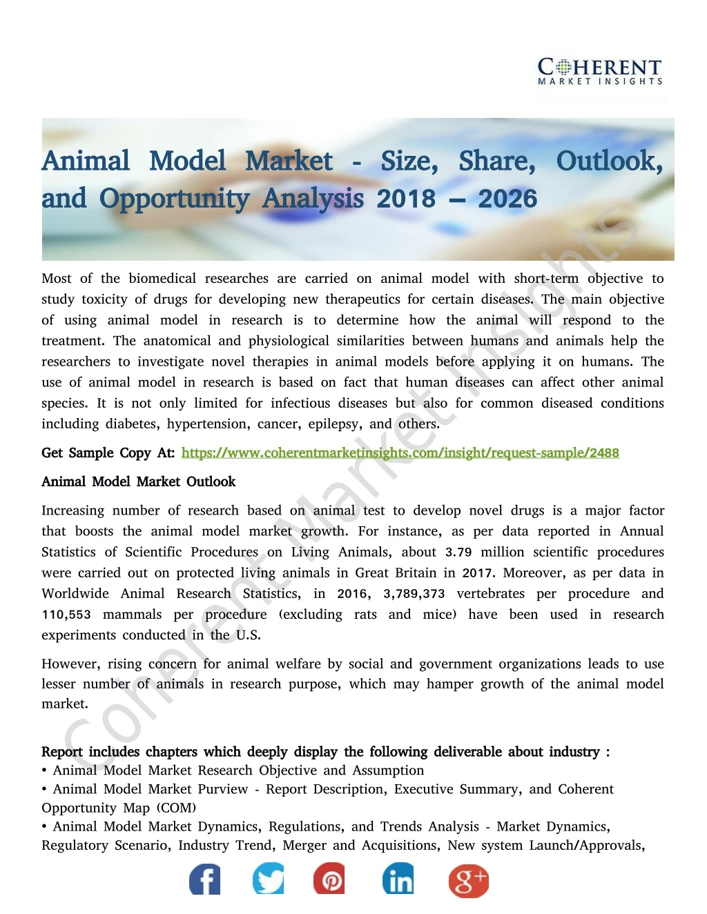 animal model market size share outlook animal