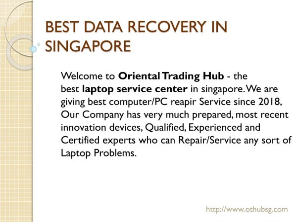 Which is the best Data recovery center in singapore?