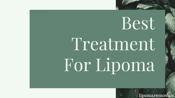 Lipoma Treatment At Home - Lipoma Wand