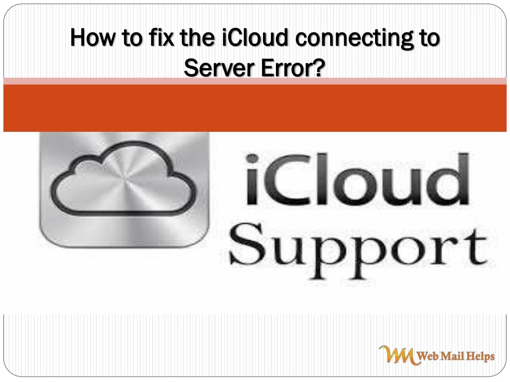 how to fix the how to fix the icloud