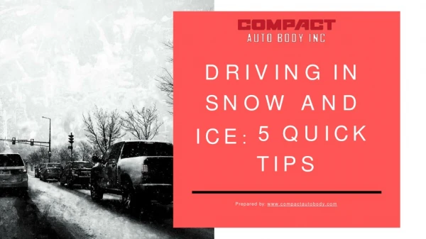 Driving In Snow And Ice_ 5 Quick Tips