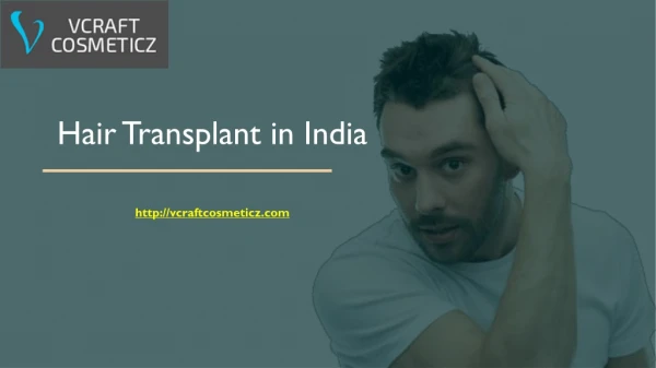 Hair Transplant in India