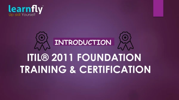 Get ITIL Training & Certification Course | Learnfly Academy