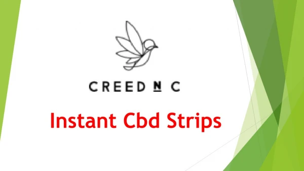 Instant Cbd Strips