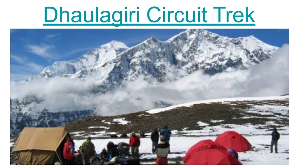 dhaulagiri circuit trek