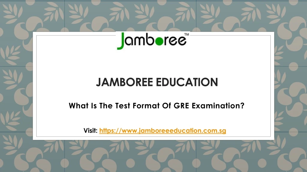 jamboree education