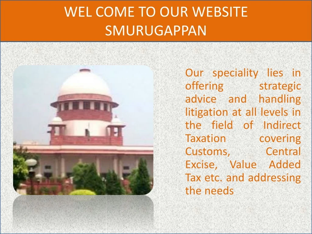wel come to our website s murugappan