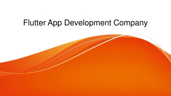 Leading Flutter App Development Services