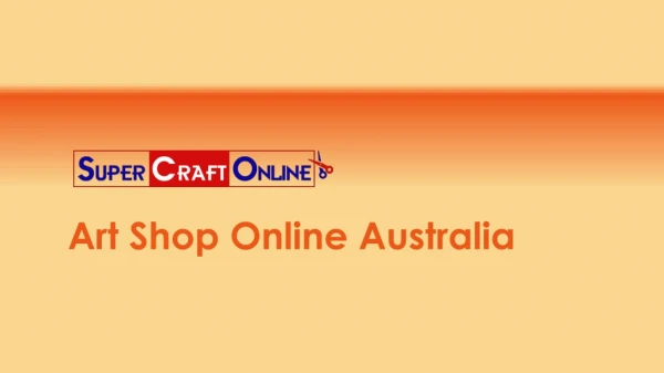 Art Shop Online Australia | Art Supplies Online