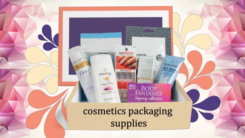 cosmetics packaging supplies