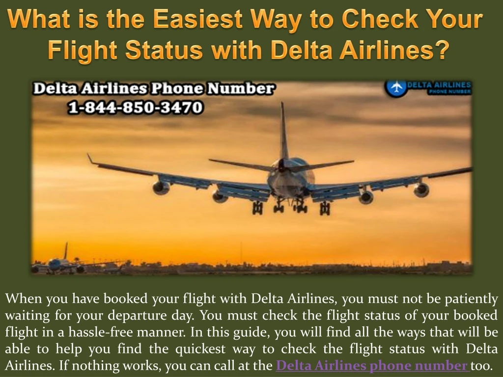 what is the easiest way to check your flight