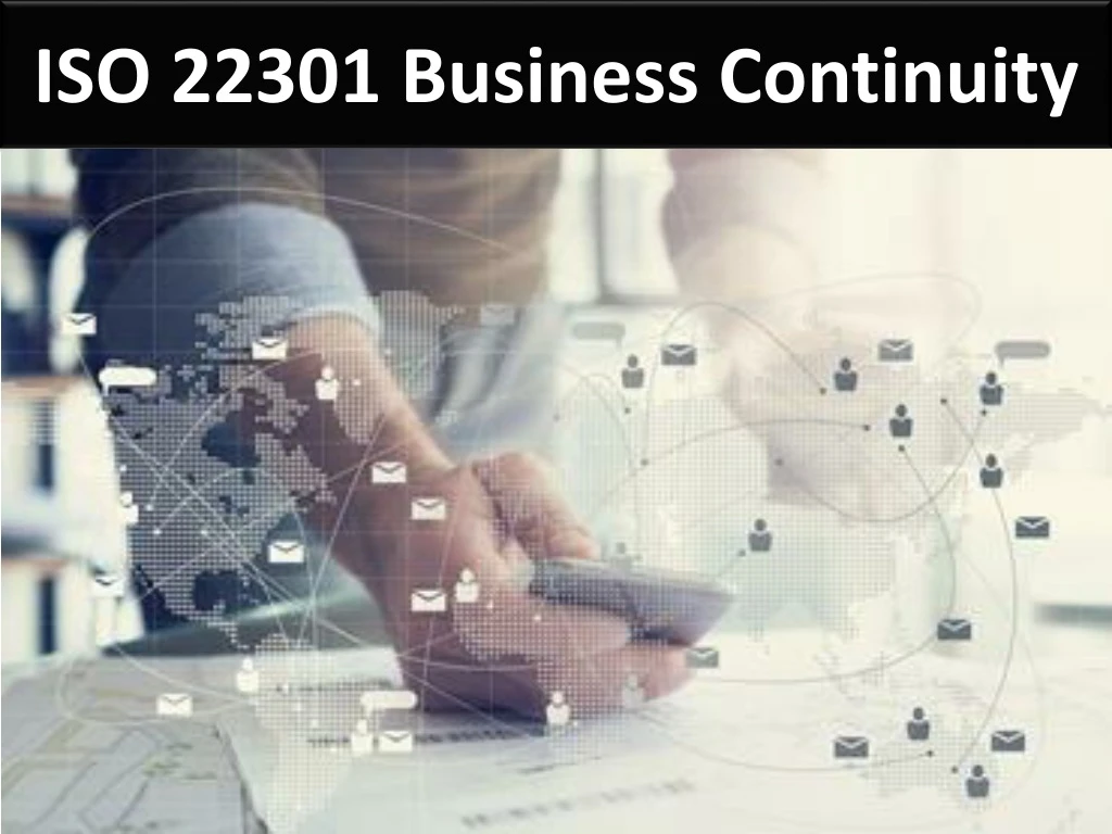 iso 22301 business continuity