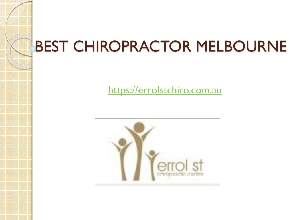 best chiropractor melbourne