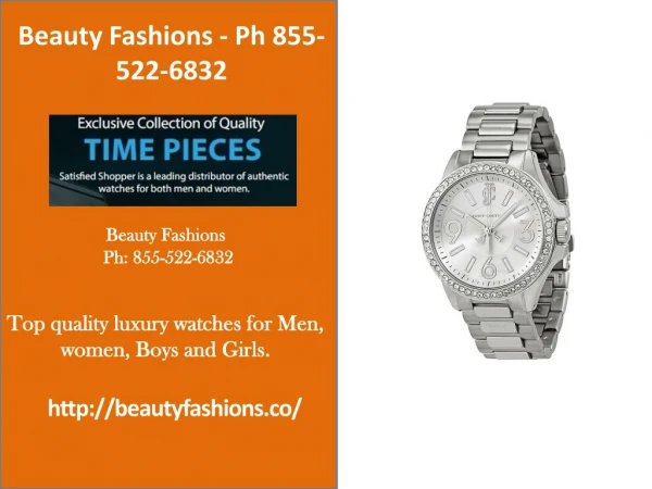 BeautyFashions Cool Ladies Watches