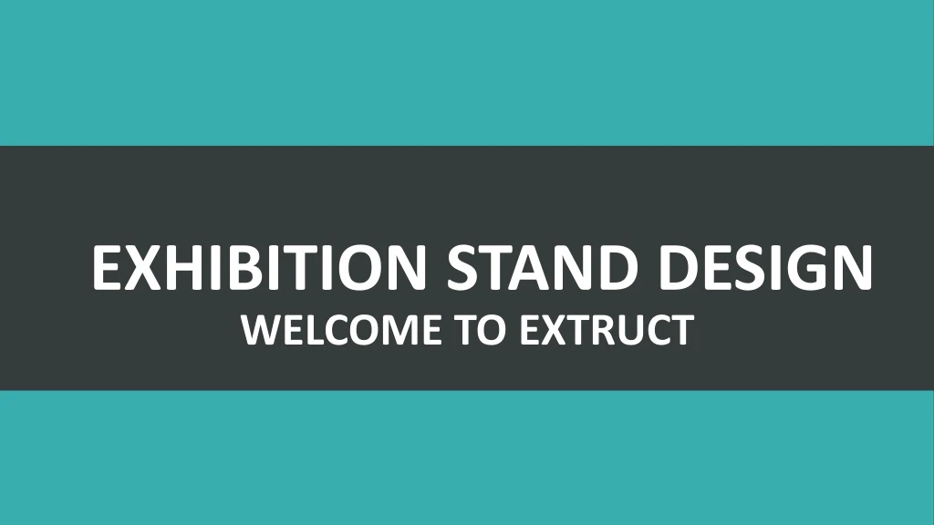 exhibition stand design