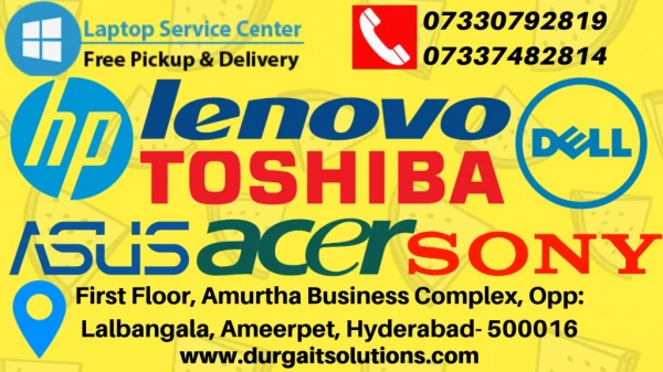 Lenovo Service Center in Ameerpet