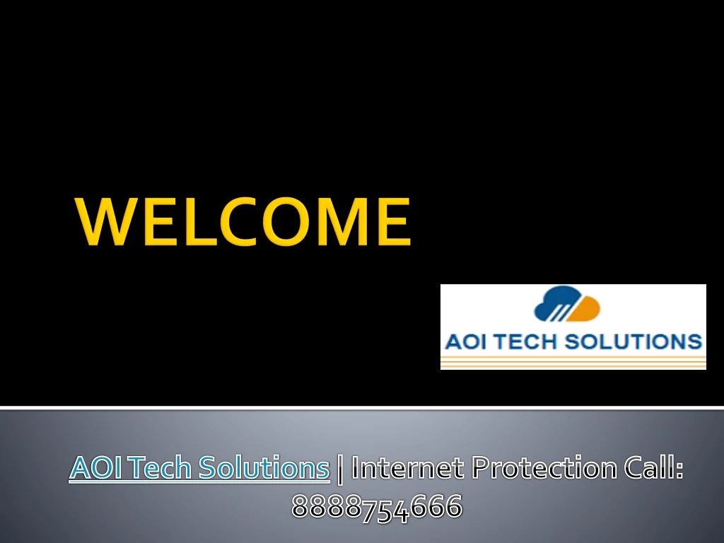 aoi tech solutions internet protection call 8888754666
