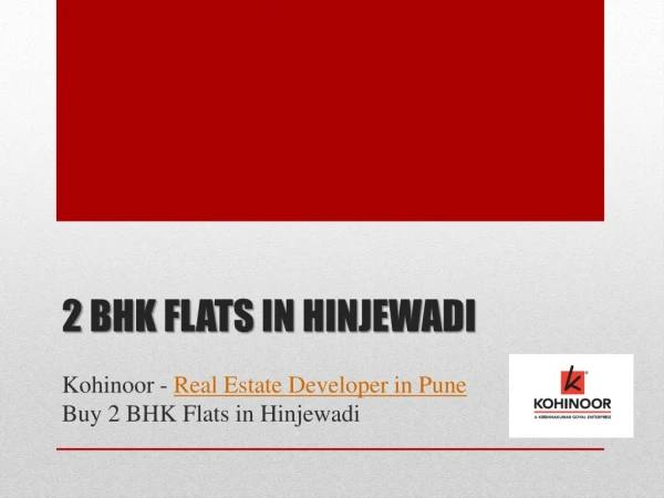 2 BHK Flats in Hinjewadi