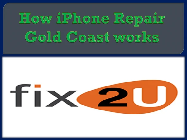 How iPhone Repair Gold Coast works