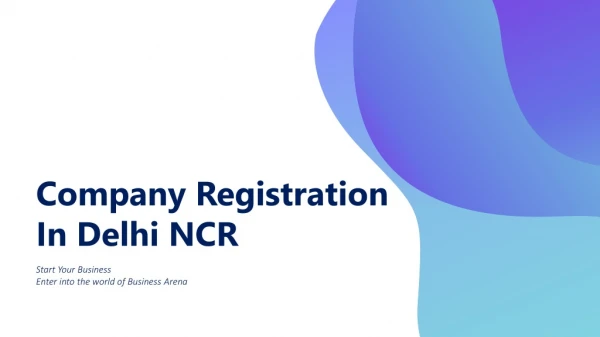 Company Registration in Delhi NCR | Filinglane
