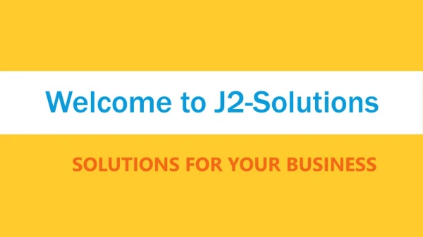 Program Management Office | J2-Solutions
