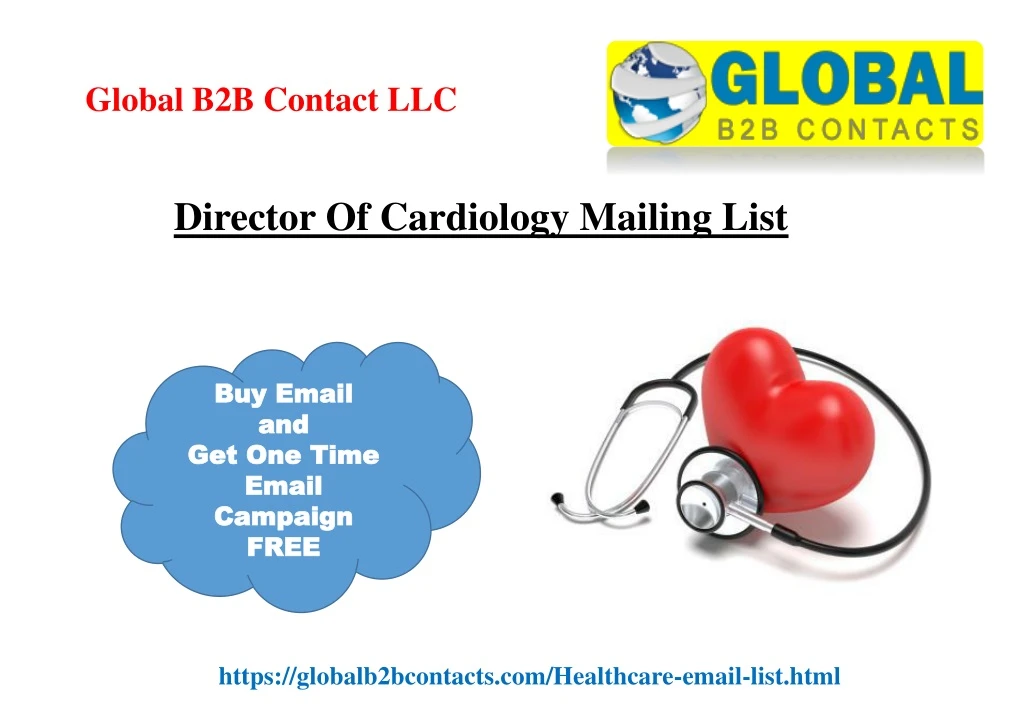 director of cardiology mailing list