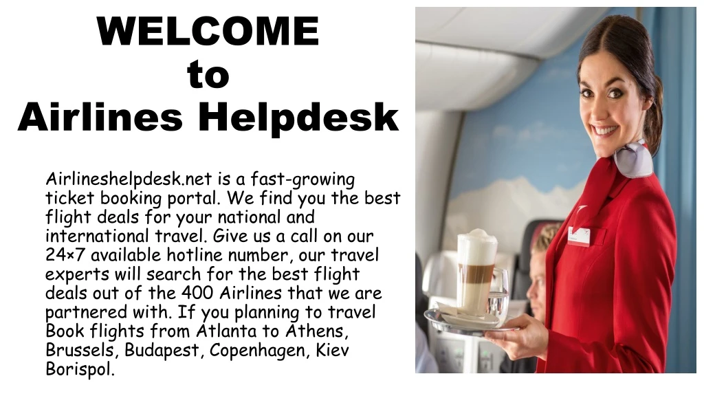 welcome to airlines helpdesk