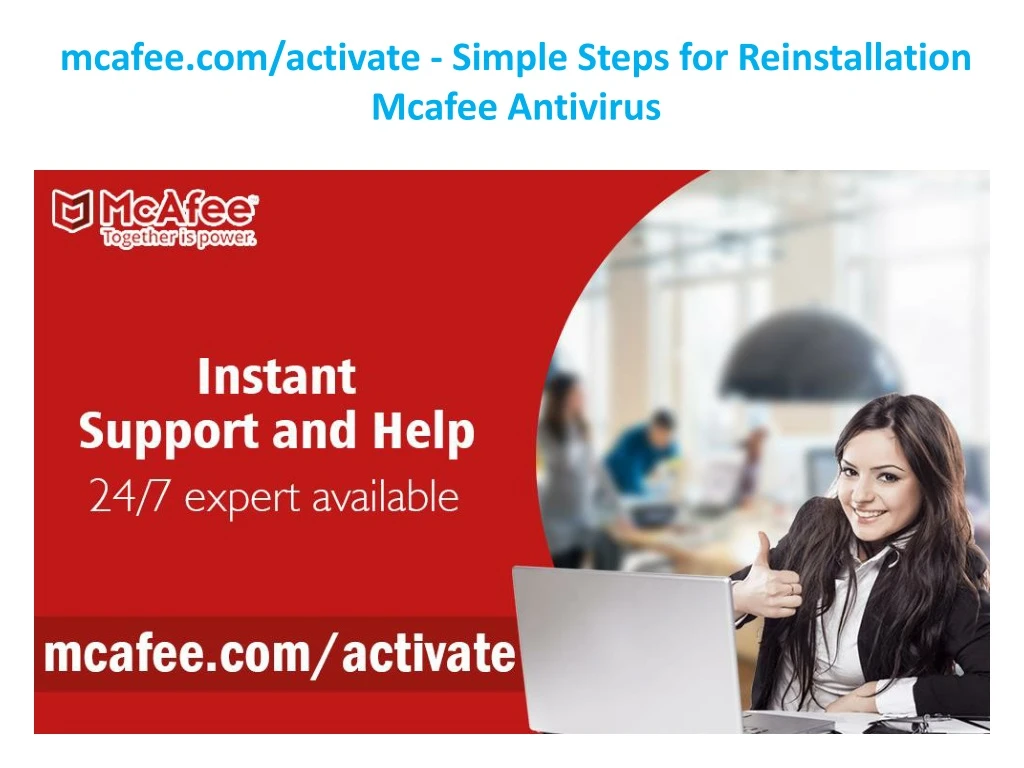 mcafee com activate simple steps for reinstallation mcafee antivirus