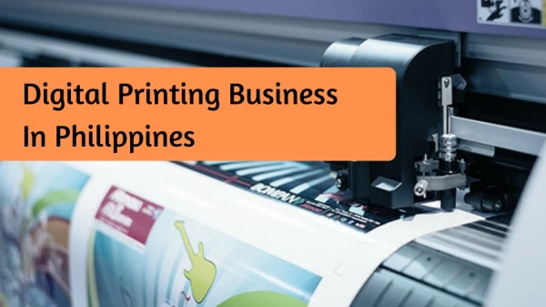 Digital Printing Business In Philippinies