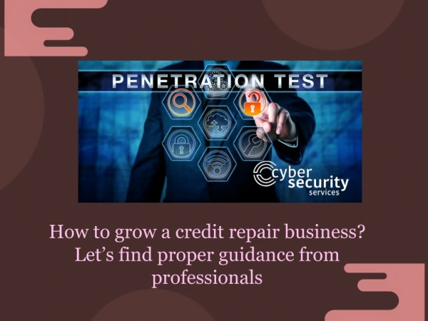 Its time get peace of mind throughout our latest Penetration Testing Services