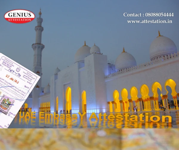 UAE Embassy Attestation