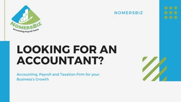 NomersBiz | Accounting, Payroll, HR, Tax & Finance Services For Startups