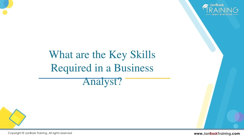 what are the key skills required in a business