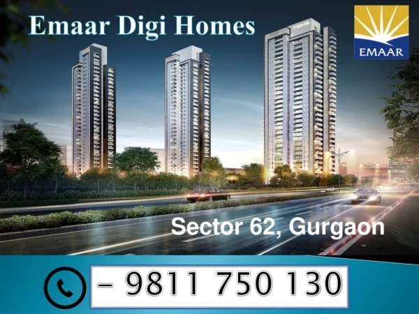 Emaar Digihomes Gurgaon - 9811 750 130