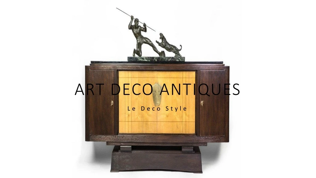 art deco antiques