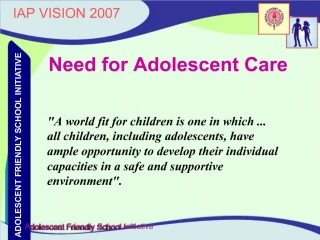 IAP VISION 2007 - slide 1